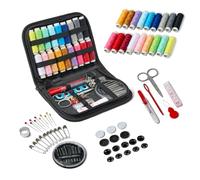 Amazon Basics Portable Travel Sewing Kits, Large, Black