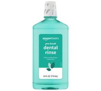 Amazon Basics Pre-Brush Dental Rinse Green Mint 24 Fluid Ounces 1-Pack (Previously Solimo)