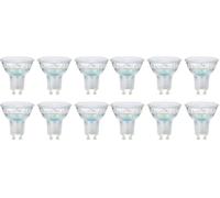 Amazon Basics Professional LED GU10 Spotlight Bulb, 3.7W (Equivalent to 35W) Warm White Dimmable (12-Pack) [Energy Class F]