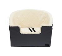 Amazon Basics Raised Pet Car Seat Large Grey 45.7 x 55.8 x 40.6cm