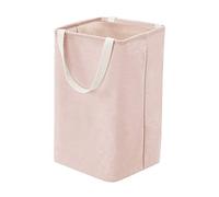 Amazon Basics Rectangular Fabric Storage Bin - Tall Cube, Dusty Pink