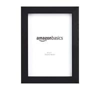 Amazon Basics Rectangular Photo Frame, 2-Pack, Black, 13 x 18 cm