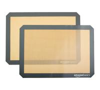 Amazon Basics Rectangular Silicone Baking Mat, Old Standard, 2 Count,