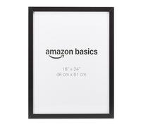 Amazon Basics Rectangular Wooden Poster/Picture Frame, 46 cm x 61 cm, Black