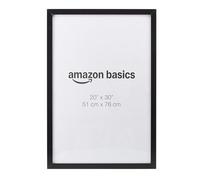 Amazon Basics Rectangular Wooden Poster/Picture Frame, 51 cm x 76 cm, Black