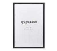 Amazon Basics Rectangular Wooden Poster/Picture Frame, 61 cm x 91 cm, Black