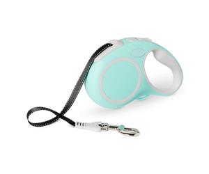 Amazon Basics Retractable Dog Leash, Reflective with Ergonomic Handle, Large