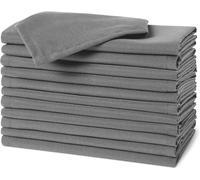 Amazon Basics Reusable Stain and Wrinkle Resistant Cloth Napkins, 43 x 43 cm (S