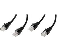 Amazon Basics RJ45 Cat-6 Ethernet Patch Cable - 10 Feet (3 Meters), 48-Pack, black