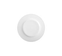 Amazon Basics 6-Piece White Dinner Plate Set, 10.5 inches