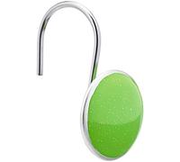 Amazon Basics Shower Curtain Hooks - Button, Green