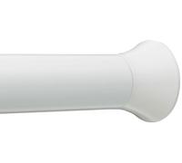 Amazon Basics Shower Curtain Tension Rod, Extendable - 198 to 274cm, White