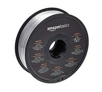 Amazon Basics Silk PLA 3D Printer Filament, 1.75 mm, 1 kg Spool, Silver
