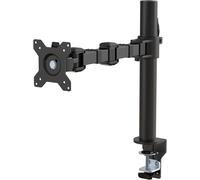 Amazon Basics Single Monitor Stand - Height Adjustable Arm Mount, Steel, Black