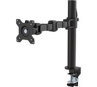 Amazon Basics Single Monitor Stand - Height Adjustable Arm Mount, Steel, Black