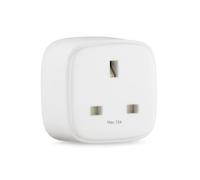 Amazon Basics Single Outlet Indoor Wi-Fi Smart Plug, works with Alexa only, 1 Pack, White, UK
