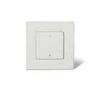 Amazon Basics Smart Switch,1-way, Alexa Compatible, No Hub Required, Neutral Wire Needed, White, Pack of 1, 8 x 8 x 3.6cm
