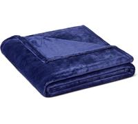 Amazon Basics Soft Fluffy Fleece Throw Blanket, Lightweight Cosy Not Heated Sof