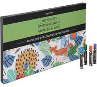 Amazon Basics Soft Oil Pastels Set for Artists, Beginners, Students, Teachers,