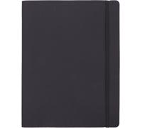 Amazon Basics Softcover Plain Paper Notebook, Extra Large, Black, 25 x 20 cm