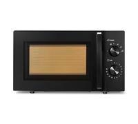 Amazon Basics Solo Microwave Oven with 6 Power Levels and Defrost, 700W, 20L, Black