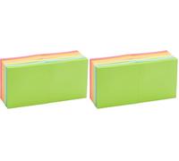 Amazon Basics Square Sticky Notes, 7.6 x 7.6 cm, 24-Pack, Assorted Colors