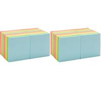 Amazon Basics Square Sticky Notes, 7.6 x 7.6 cm, 48-Pack, Assorted Colors