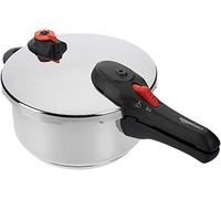 Amazon Basics Stainless Steel Pressure Cooker, 4 litres, Silver