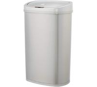 Amazon Basics Stainless Steel Rectangular Dustbin with Hands-Free Motion Sensor