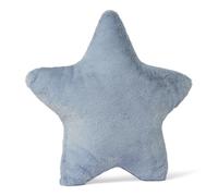 Amazon Basics Star Shaped Plush Pillow, Decorative Stuffed Toy Cushion for Bed or Sofa, Kids Room Decor, Blue