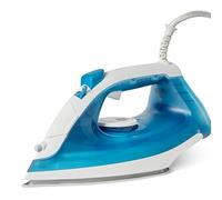 Amazon Basics Steam Iron with Nonstick Soleplate, 1800W, 20g Continuous Steam, 200ml Tank, Blue