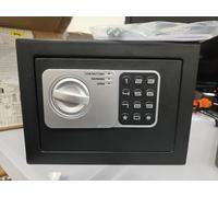 Amazon Basics Steel Security Safe with Digital Keypad - Secure Money, Cash, Jewelry, ID Documents, 14 Litres, 35cm W x 25cm D x 25cm H, Black