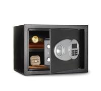 Amazon Basics Steel Security Safe with Electronic Lock, 14 L, Black