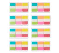 Amazon Basics Sticky Tabs, Self-Adhesive Page Markers, Colorful Book Tabs, Sticky Notes, Writable Index Tabs, Annotation Tabs for Reading Notes, Files, Office, 480 Assorted Pack, 2.5 cm Wide