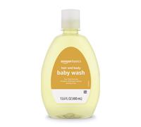 Amazon Basics Tear-Free Baby Hair and Body Wash Lightly scented 13.6 Fluid Ounce 1-Pack