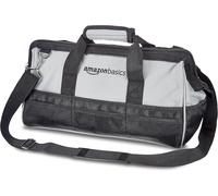 Amazon Basics Tool Bag, Black & Grey, 16 inch /40.6cm