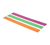 Amazon Basics TPE Resistance Band, 3 Piece Set, 1500mm, Multicolor