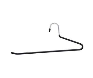 Amazon Basics Trouser/Slack Hangers Easy Slide Organisers, Pack of 10, Chrome