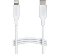 Amazon Basics USB 2.0 Type-C to Lightning Cable (MFi Certified), 0.9 m, White