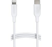 Amazon Basics USB 2.0 Type-C to Lightning Cable (MFi Certified), 1.8 m, White