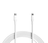 Amazon Basics USB 2.0 Type-C to Lightning Cable (MFi Certified), 3 m, White