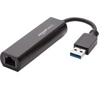 Amazon Basics USB 3.0 to 10/100/1000 Gigabit Ethernet Internet 1-Pack