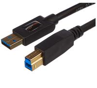 Amazon Basics USBA to USBB 3.0 Cable, 4.8Gbps HighSpeed with GoldPlated Plugs...