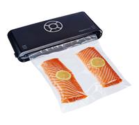 Amazon Basics Vacuum Sealer Machine for Sous Vide Cooking, 30cm Seam with 10 Bags for Preserving Meat, Fish, Fruits, and Vegetables, Black