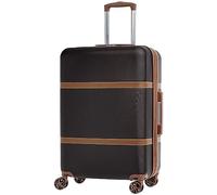 Amazon Basics Vienna Hardside Spinner Luggage - 68 cm, Black