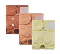 Amazon Basics Washable Dog Diapers, Female, XS, 3 pack