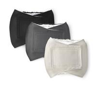 Amazon Basics Washable Reusable Belly Bands for Male Dogs, High-Absorbency with Sewn-in Pad, Durable and Comfortable Fit, Small, 3-Pack