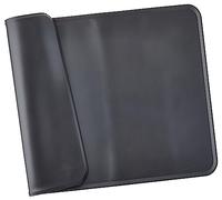 Amazon Basics Waterproof Anti-Slip Silicone Placemat Pet Food and Water Bowl Mat, Easy to Clean, Solid, 61 x 41 cm, Black, Pack of 1