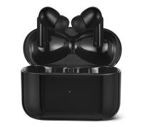 Amazon Basics Wireless Bluetooth 5.4 Headphones, In-Ear with Microphone, True Wireless Earbuds, IPX4 Waterproof, Charging Case, Upto 28h Playtime, Black