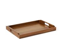 Amazon Basics Wooden Serving Tray, Acacia Wood, 43.18cm x 30.48 cm